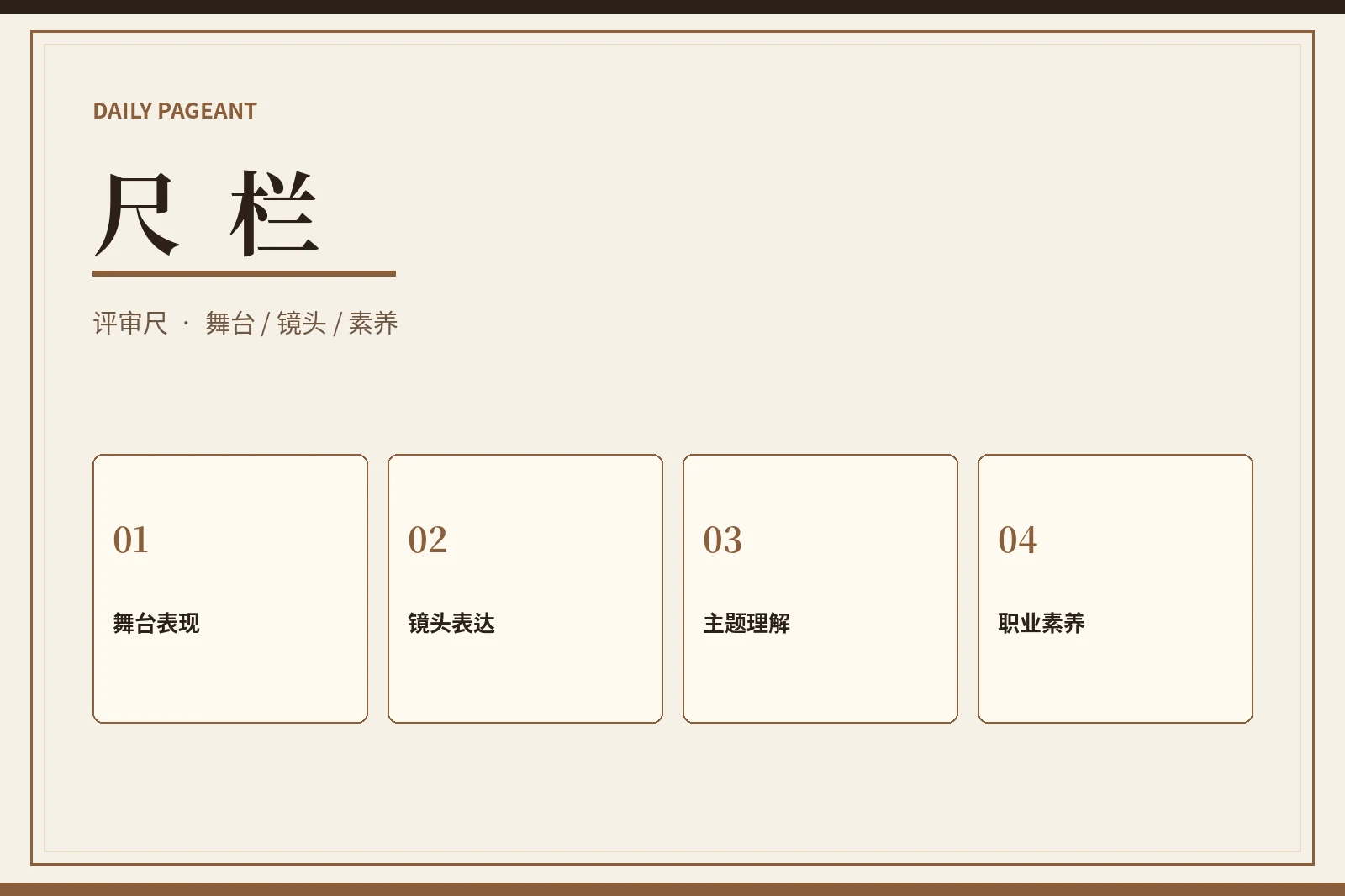 评审维度